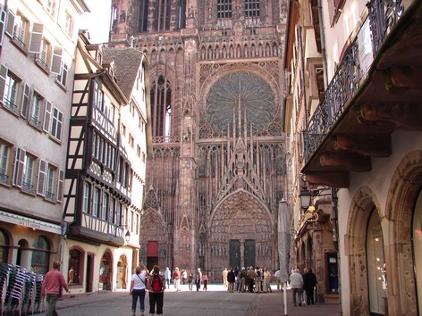 Cathédrale de Strasbourg - Photo Gîte en Alsace - Bertheville